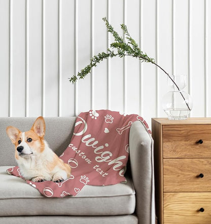 M YESCUSTOM Custom Dog Blanket - Image 2