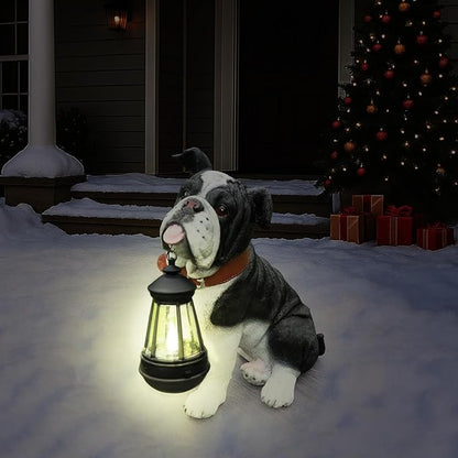 English Bulldog Dog Garden Statue - Image 8