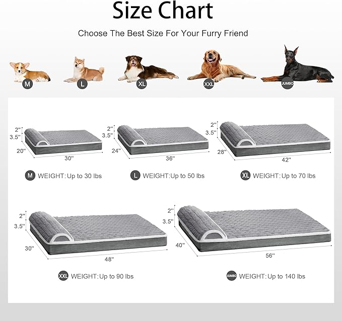 Orthopedic Dog Bed Large Sized Dog - Image 7