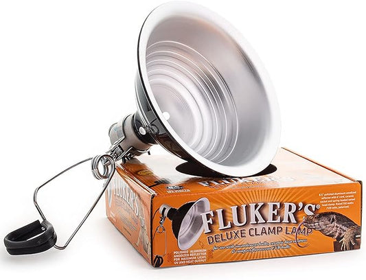 Fluker's Repta-Clamp Lamp, Heavy Duty Clamp Light by Flukers