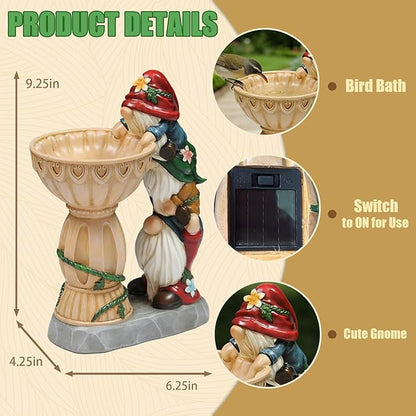 Sheaifun Garden Gnomes Outdoor Gnomes Garden Decorations - Image 8
