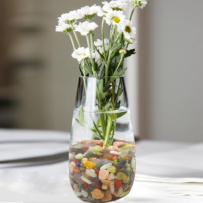 FANTIAN 2 Pounds Pebbles for Plants, 3/8 Inch Succulent Rocks, Decorative - Image 6