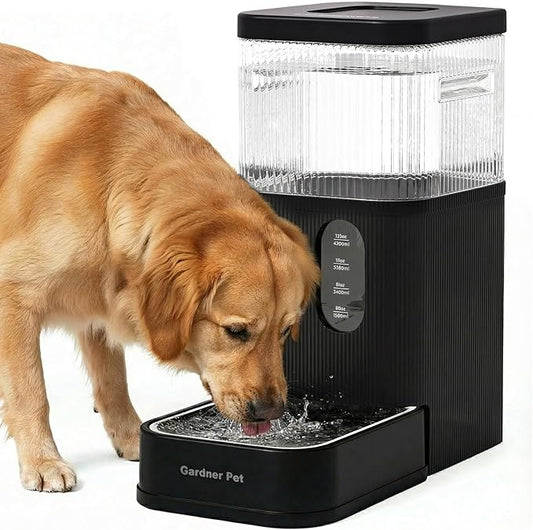 Gardner Pet 2.9 Gallon Automatic Dog Water Bowl Dispenser 11L Gravity Water by GardnerPet