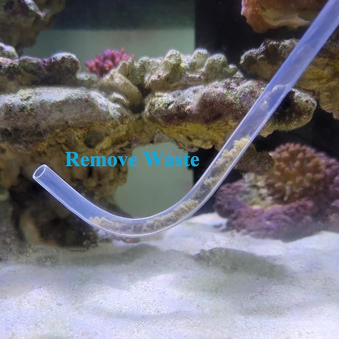 AREPK Aquarium Coral Feeder Fish Feeder Waste Clean Tool Manual Cleaner Water - Image 3