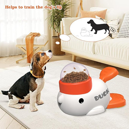 Dog Interactive Treat Dispenser Toy, Food Puzzle Slow Feeder - Image 4