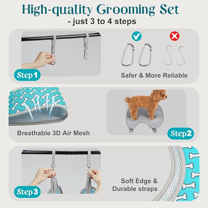 Supet Dog Grooming Hammock Harness - Image 7