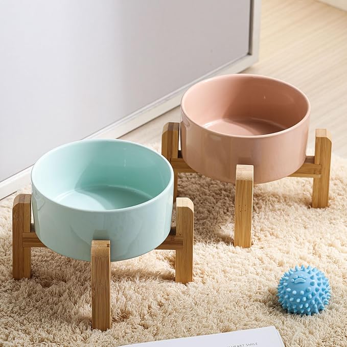 Petygooing 28 OZ Elevated/Raised Ceramic Dog Bowl - Image 5