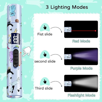 TBTeek Cat Toy, Battery Screen, Cute Fun Creative Body, Rechargeable, 7 - Image 3