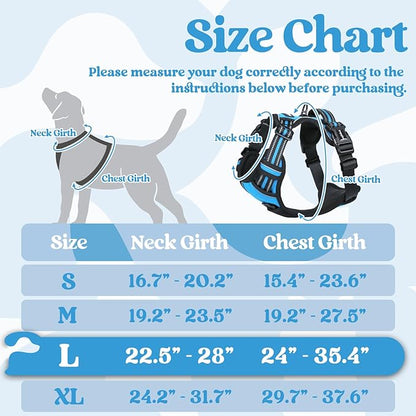 rabbitgoo Dog Harness for Large, No Pull Easy On & Off - Image 2
