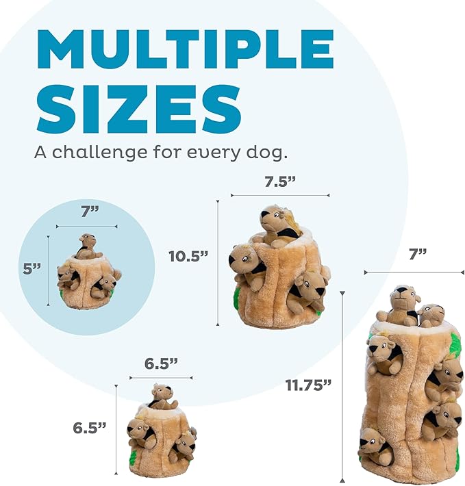 Outward Hound Hide-A-Squirrel Dog Toy – Interactive 2‑in‑1 Plush Puzzle - Image 5