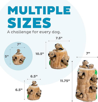 Outward Hound Hide-A-Squirrel Dog Toy – Interactive 2‑in‑1 Plush Puzzle - Image 5