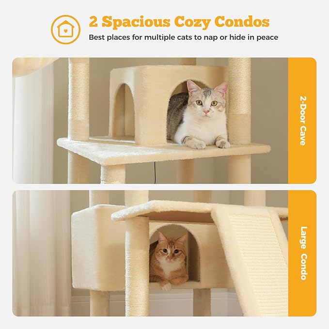 MUTTROS 81" Heavy Duty Cat Tree - Image 5
