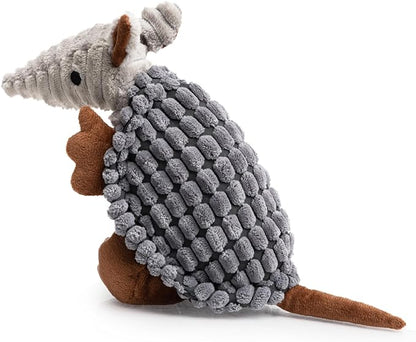 Hollypet Plush Dog Squeaky Toy Stuffed Armadillo Animal Pet Puppy Chew Toys by Hollypet