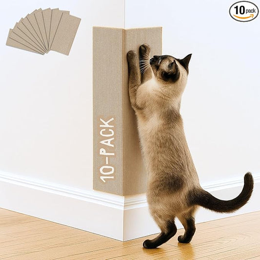 Cat Scratch Mat, 23.6’’ x 11.8’’ Wall Corner Scratcher, Versatile Self-Adhesive by 2ME