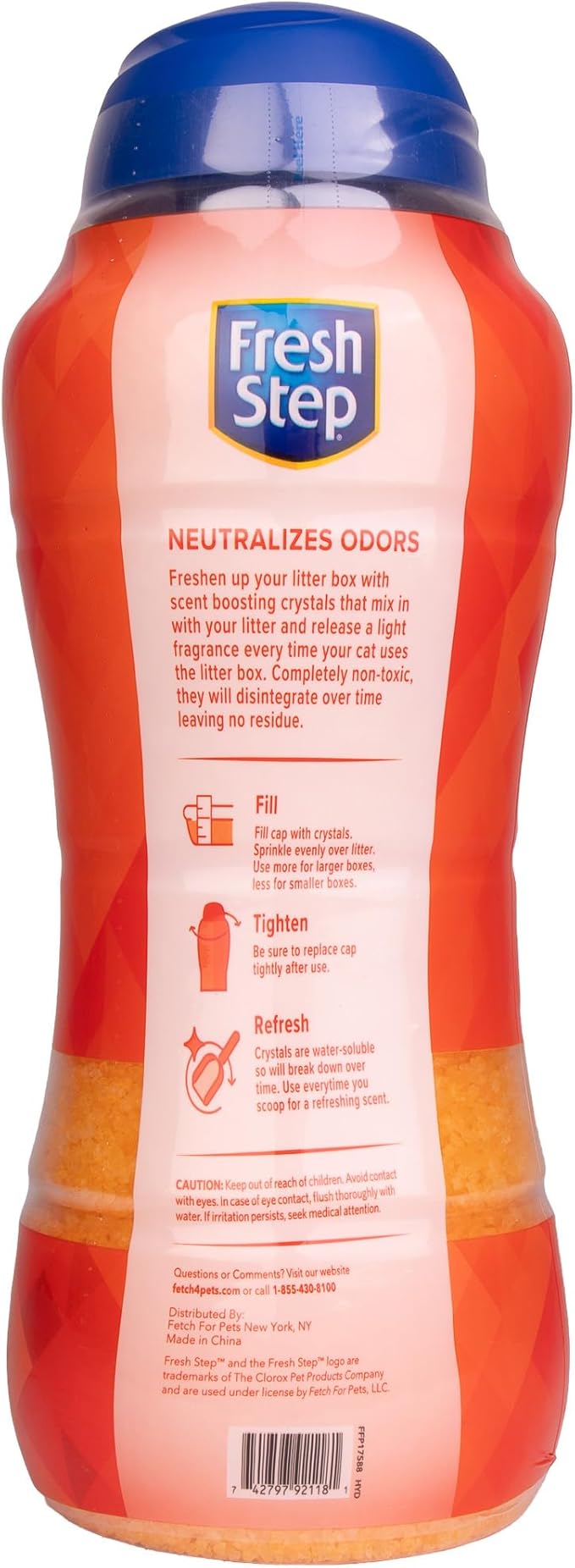 Fresh Step Cat Litter Crystals Deodorizer, Non Toxic Odor Neutralizing Crystals - Image 7