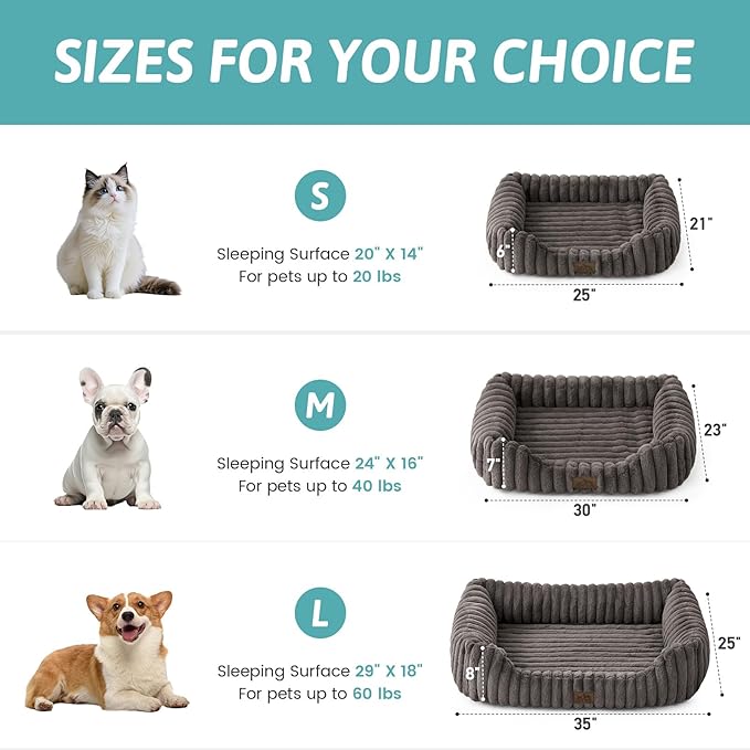 COZY KISS Orthopedic Pet Bed for Small Dogs & Cats - Image 2