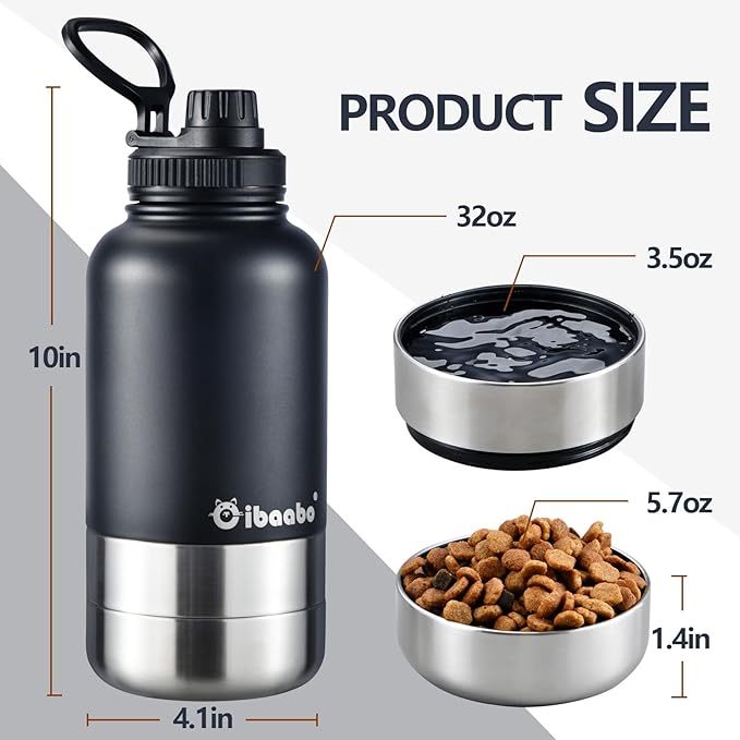 Cibaabo Insulated Dog Water Bottle - Image 2