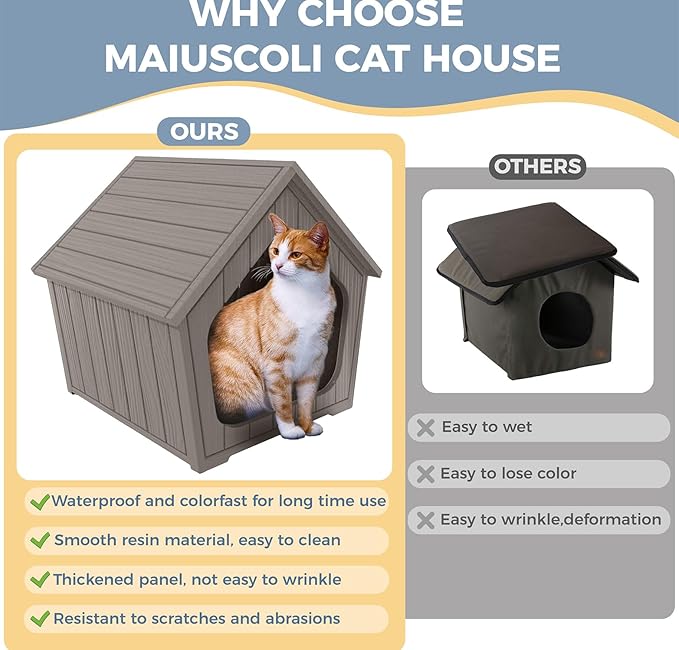 Dog House Indoor Outdoor Puppy Kennel Animal Shelter Water Resistant Easy - Image 7