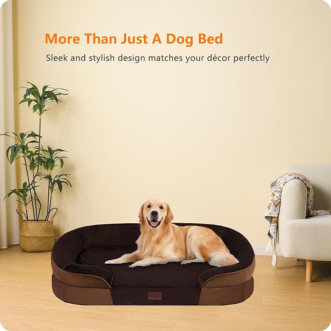 Dwanton Orthopedic Dog Bed for Large Dogs - Image 9