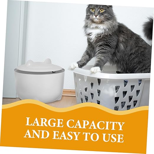 Kisangel 1set Sealed Cat Litter Disposal Bin - Image 6