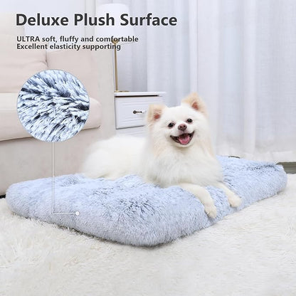 Vonabem Medium Dog Bed Washable, Soft Puppy Crate Beds - Image 2