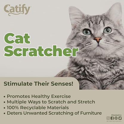 Best Pet Supplies Catify Cat Scratcher, Fun Interactive Scratchers, Claw Safe - Image 4