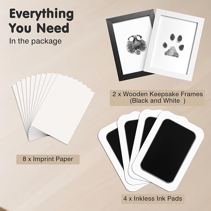 Inkless Paw Print Kit for Dogs, Cats & Babies - Image 4