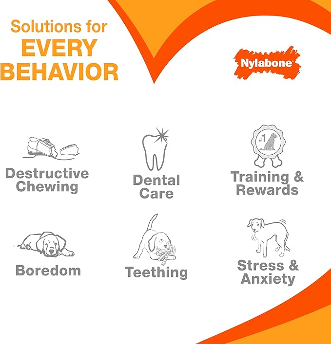 Nylabone Cheese Bone Power Chew Toy - Image 10