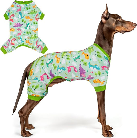 KYEESE Dog Pajamas Stretchy Pet Jammies Onesie Large Dog Pajamas by KYEESE
