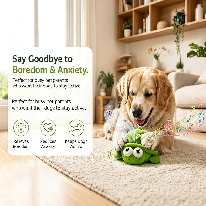 Interactive Moving Dog Toys – Interactive Dog Toys Plush Chew Toy - Image 3