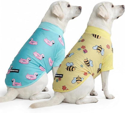 Spark Paws Sunblock Dog T-Shirt, SPF30 Protection, Lightweight Breathable Quick by SparkPaws