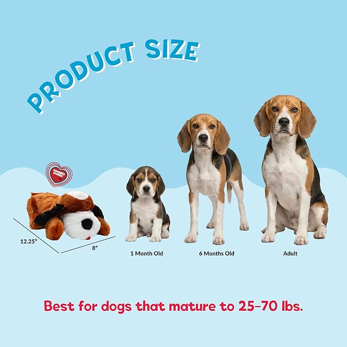 Snuggle Puppy Heartbeat Dog Toy - Image 3