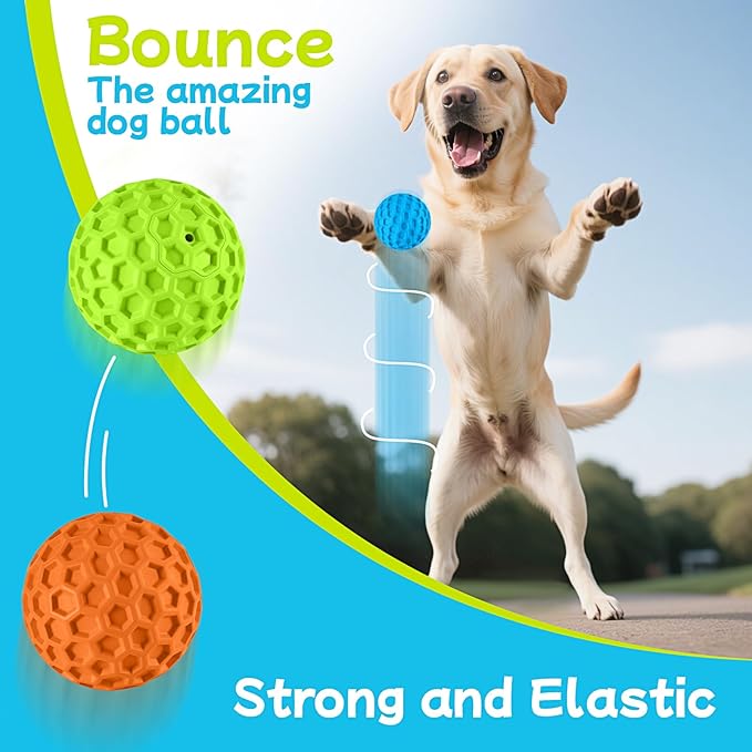 LUKITO Dog Chew Toys, Dog Toys for Aggressive Chewers Large Breed, Interactive - Image 4