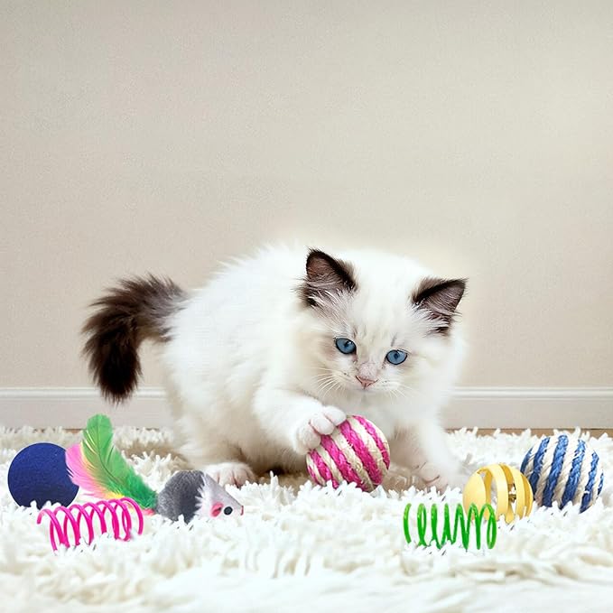 Cat Toys for Indoor Cats, 35 Packs Interactive Cat Toys Set - Image 6