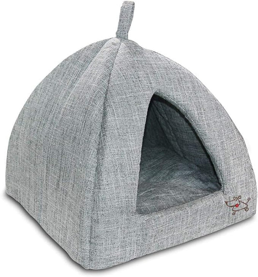 Best Pet Supplies Dog House Bed Crate Mat Tent Indoor Round Soft Plush by BestPetSuppliesLLC