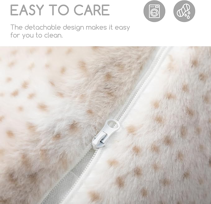 Hollypet Cat Bed Fluffy Plush Multifunctional Double-Layer Machine Washable - Image 7