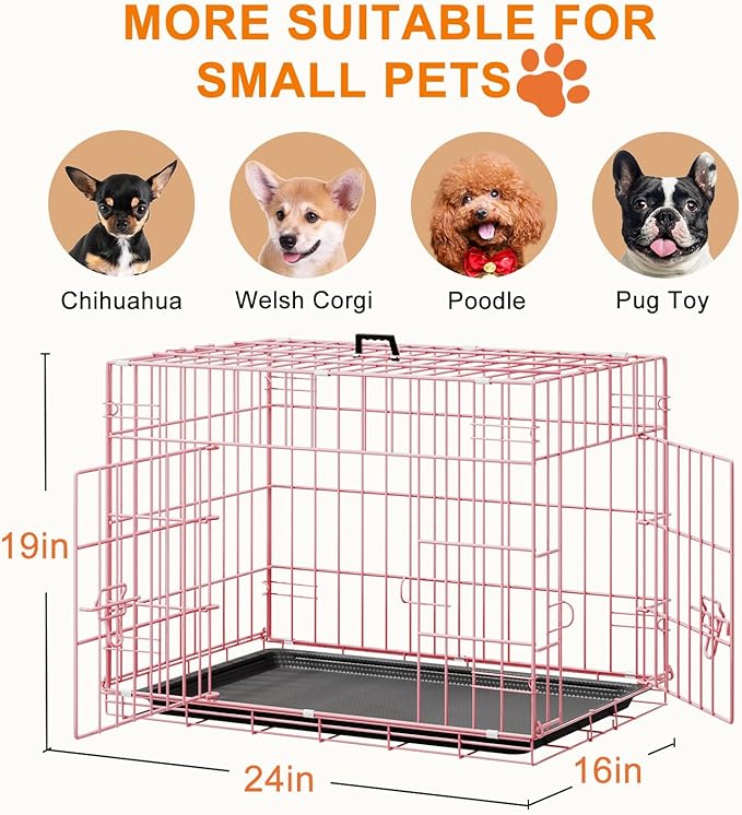 FDW 24inch Dog Crate Pet Cage - Image 7