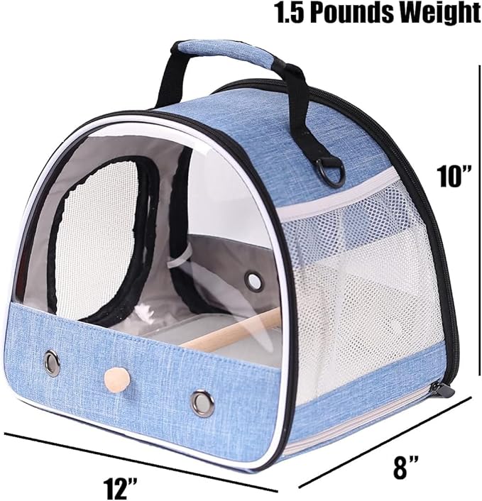 Small Bird Travel Carrier, Portable Bird Travel Carrier - Image 2
