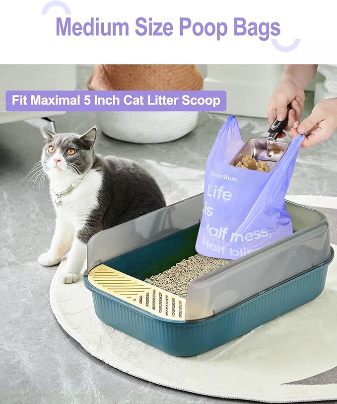 270 Count Cat Litter Bags Lavender Scented - Image 5