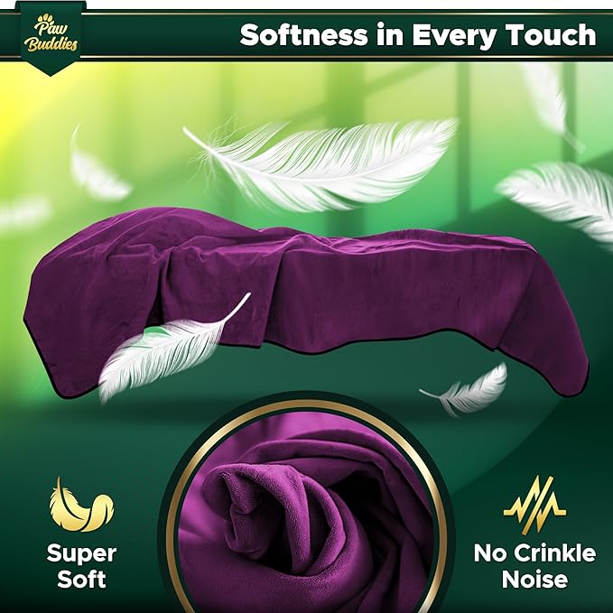 Paw Buddies Premium Waterproof Blanket 80"x90" Velvet-Feel Reversible Throw – - Image 4