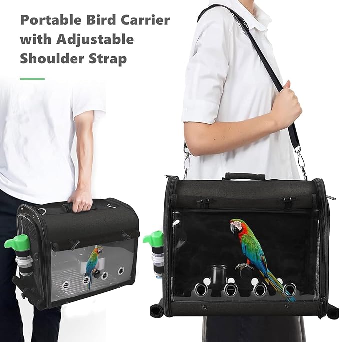 Bird Carrier Bag Bird Travel Cage - Image 4