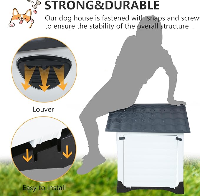 FDW Dog House Indoor Outdoor Durable House - Image 5