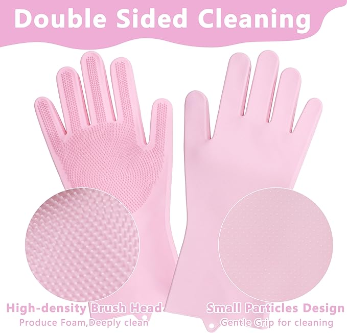Pet Grooming Gloves—Dog Washing Gloves - Image 4