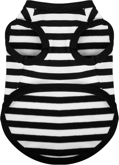 Paiaite Striped Sleeveless Dog Shirt by Paiaite