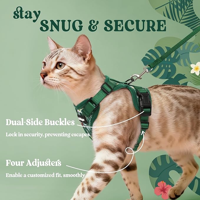 rabbitgoo Cat Harness and Leash Set, Escape Proof Vest Harness - Image 6
