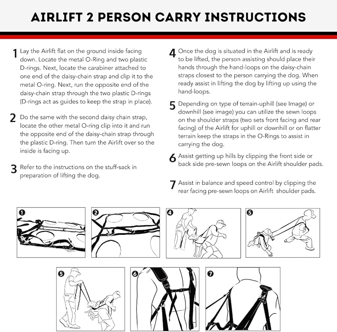 Fido Pro Airlift Emergency Dog Rescue Sling - Image 9