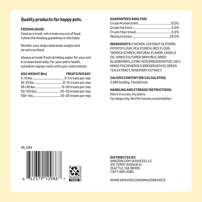 Amazon Basics Chicken Flavor Training Treats - Image 7