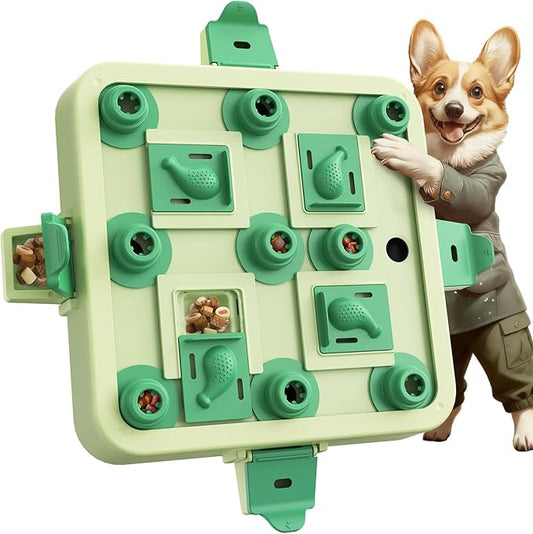 KADTC Dog Chess Puzzle Toy, Large Size, 3 Levels of Step-by-Step Challenge by KADTCINTELLIGENCEDEVELOPMENT