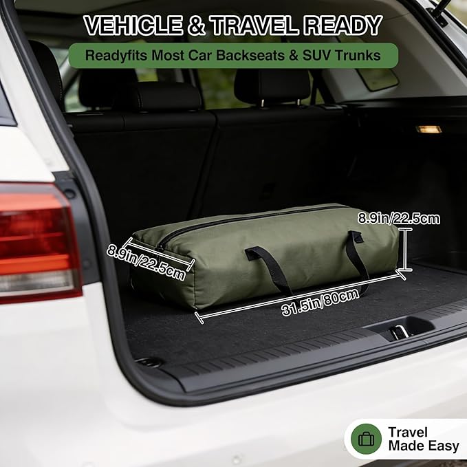 Veraste 42" L x 31" W x 31" H Collapsible Travel Dog Crate, Quick-Setup - Image 5