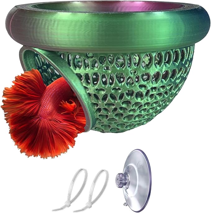 Floating Betta Hammock, Betta Hideout by Unknown